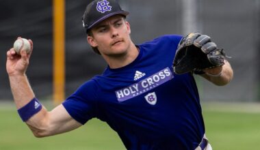 Peek's performance helps Holy Cross baseball in postseason march