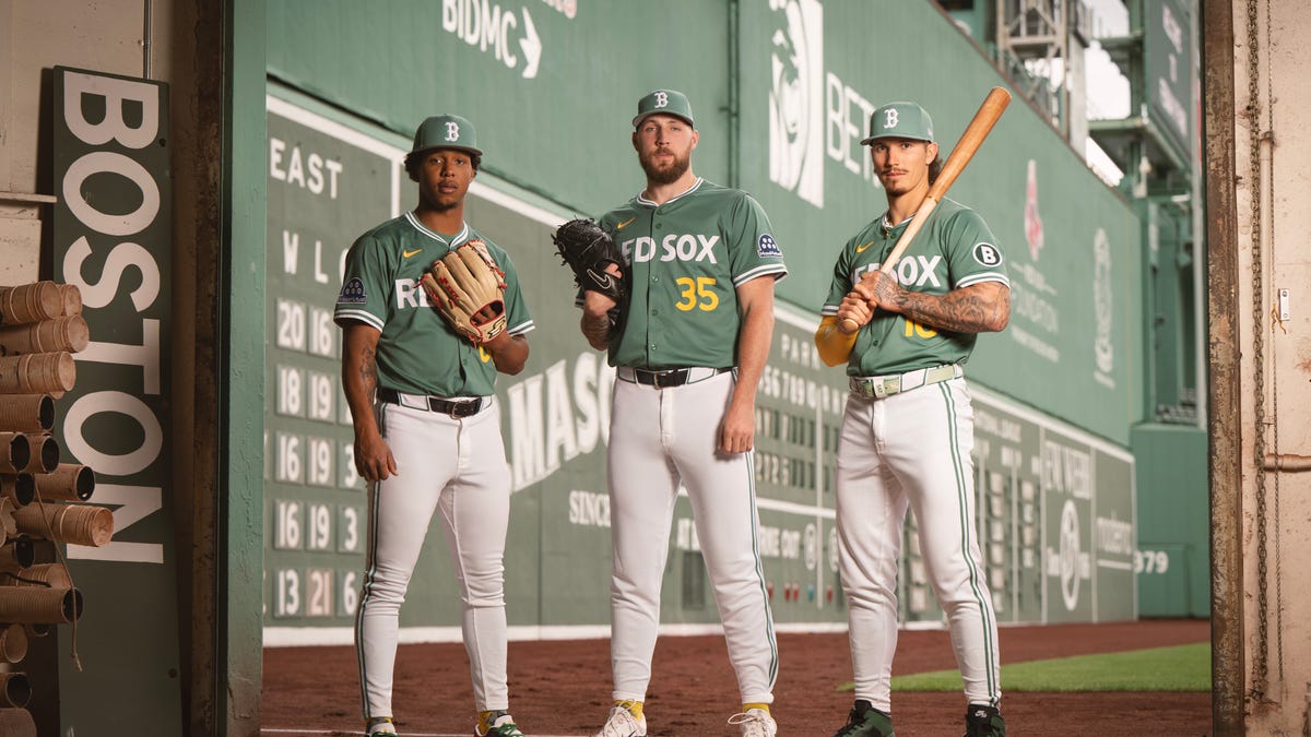 Green Monster jerseys for Boston