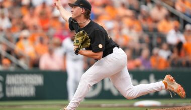 Latest MLB prospect ranking for Tennessee pitcher Tanner Franklin