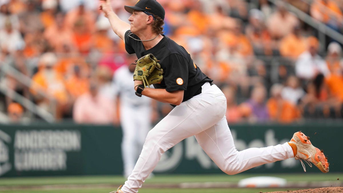 Latest MLB prospect ranking for Tennessee pitcher Tanner Franklin