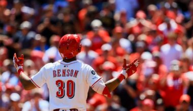 Will Benson powers Reds to win, series sweep of Cleveland Guardians