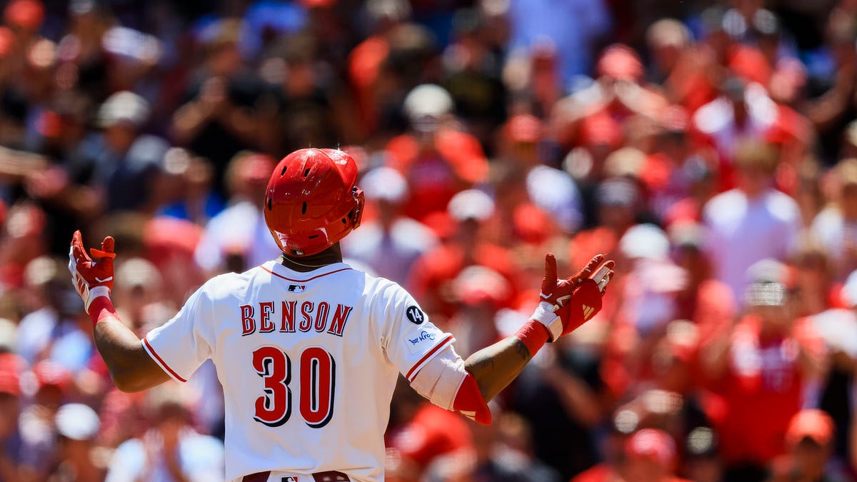 Will Benson powers Reds to win, series sweep of Cleveland Guardians