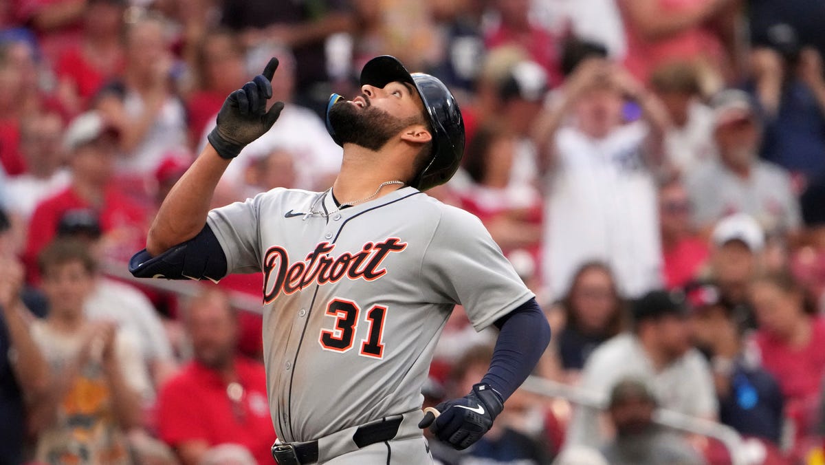 Tigers' Greene drives in four runs to cool off Cardinals