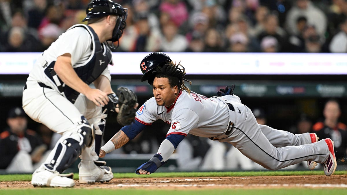 Tigers squander early lead, fall to Guardians in extras