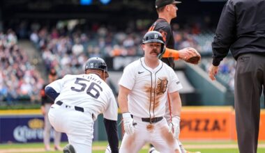 Detroit Tigers win 4th straight, 4-3 over Giants, surge to top of MLB