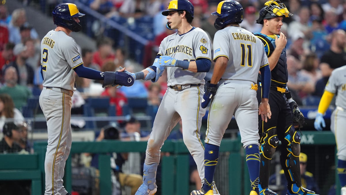 Yelich homers twice and Quinn Priester steps up