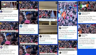 Diehard Mets fan from LI visiting Rome goes viral