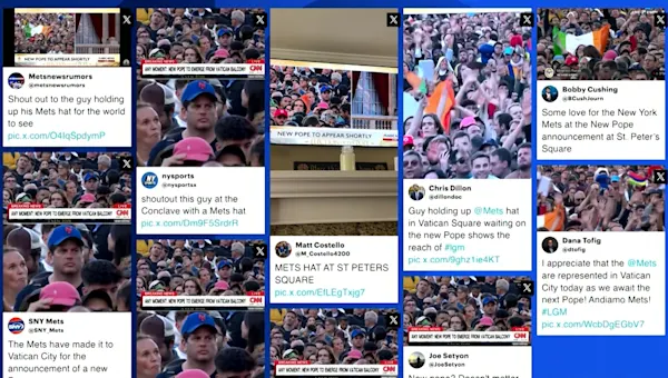 Diehard Mets fan from LI visiting Rome goes viral