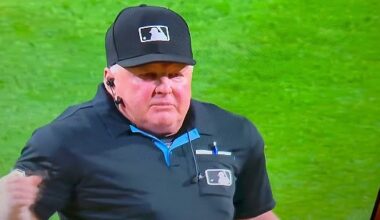Major League Baseball umpire Bill Miller was caught on a hot mic angrily cursing on Friday