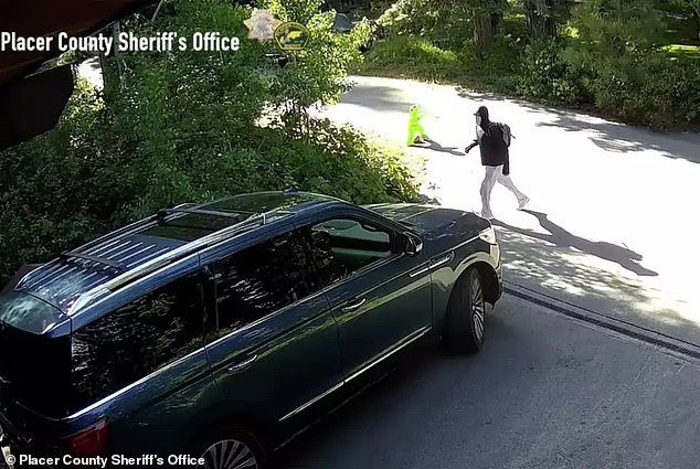 Police caught a masked intruder entering the Spohrs' Hurricane Bay home on surveillance footage the night of June 5, 2021