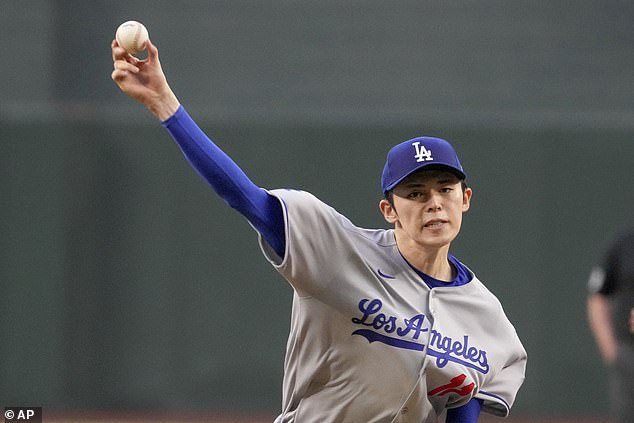In Japan, his fastball regularly reached 100mph but he has struggled to find that zip in LA