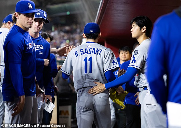 The young Japanese pitcher has now been placed on the injury list with shoulder soreness