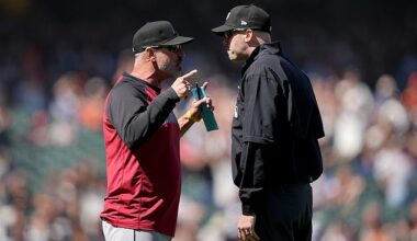 Arizona Diamondbacks manager Torey Lovullo had an all-time memorable ejection