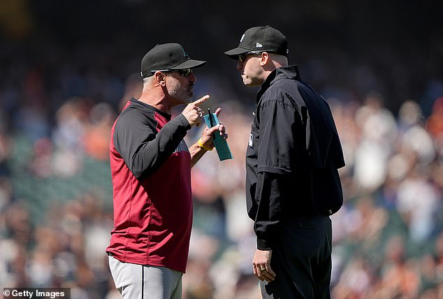 Arizona Diamondbacks manager Torey Lovullo had an all-time memorable ejection