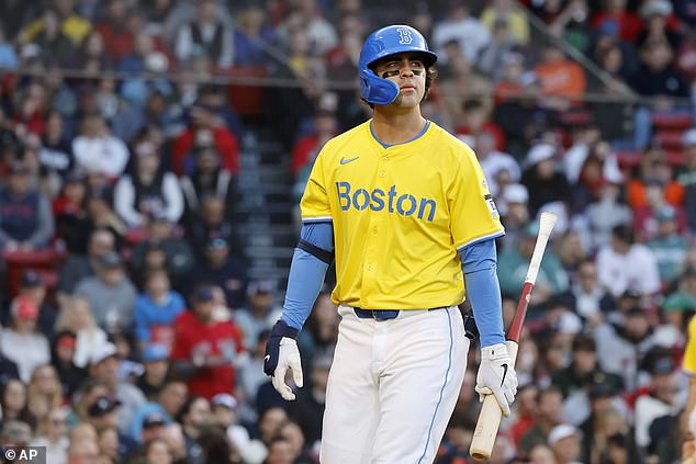 The topsy-turvy day may have had an effect on Mayer at the plate as he went 0-for-4