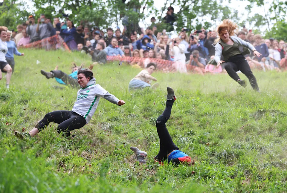 The women's downhill race. Looks fun! (Cameron Smith/Getty Images)