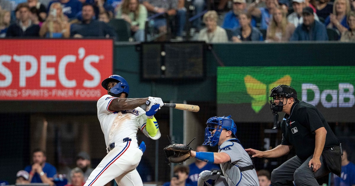 Adolis García’s walkoff blast off of former Texas Ranger Kirby Yates tops Dodgers