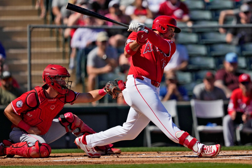 Red Sox acquire first baseman from Los Angeles Angels