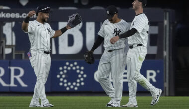 Aaron Boone sees Yankees' daily outfield decisions as a positive