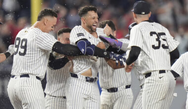 Yankees walk-off Padres in extras, overcome Dylan Cease’s no-hit bid