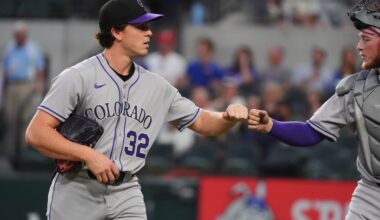 Chase Dollander carries no-hitter into sixth, but Rockies falter in Warren Schaeffer's managerial debut