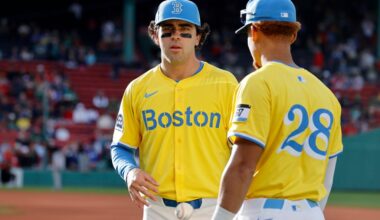 Future is now as two of Red Sox's 'Big Three' prospects reach majors