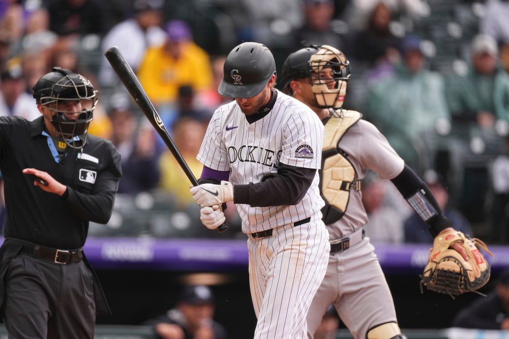 Rockies whiff 13 times, falter in the clutch in 5-4 loss to Yankees