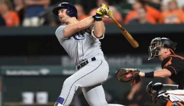 Evan Longoria, who played for Tampa from 2008 to 2017, will sign a ceremonial one-day contract with the Rays on June 7 and then officially announce his retirement. (AP Photo)