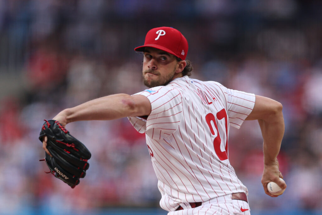 Phillies Place Aaron Nola On IL With Ankle Sprain