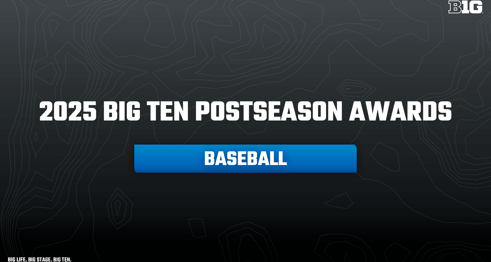 Big Ten Conference Announces Baseball Postseason Awards