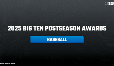 Big Ten Conference Announces Baseball Postseason Awards