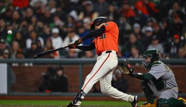 Wilmer Flores hits three homers as SF Giants rout A's in return to Bay