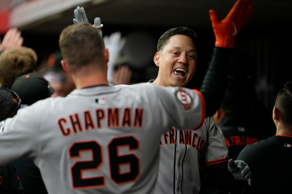 SF Giants notebook, Flores an RBI machine and Harrison's fastball is back