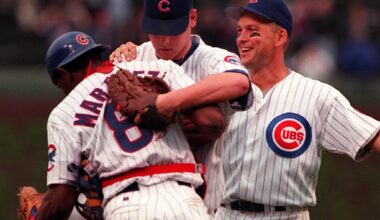 Chicago Cubs rookie pitcher Kerry Wood records 20 strikeouts — tying MLB record