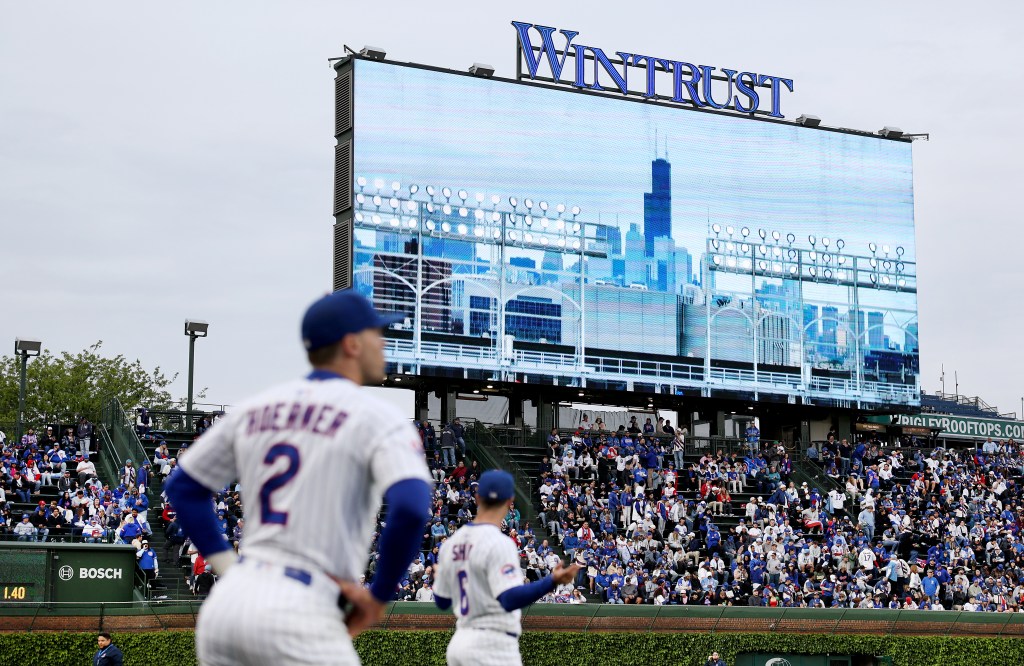 10 years of the Wrigley Field video board