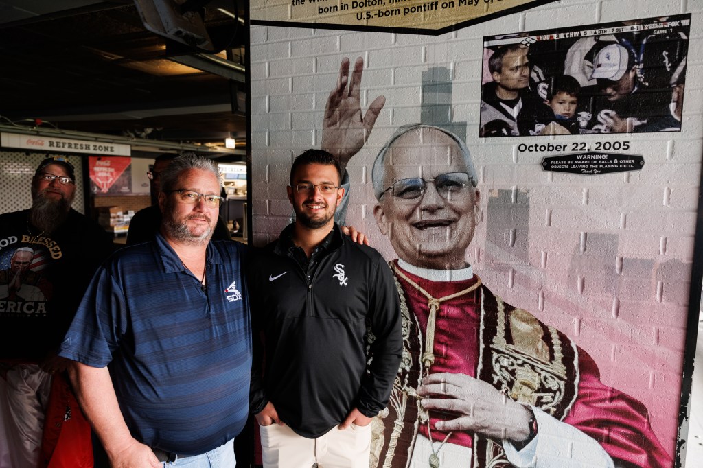 Chicago White Sox honor Pope Leo XIV with art at Rate Field