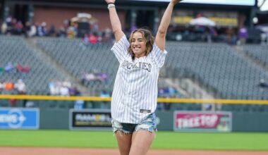 May 20, 2025- Maycee Barber, the UFC fighter at the MLB game between the Colorado Rockies vs Philadelphia Phillies on May 19, 2025, Image Credits:- Instagram/@ufc @rockies