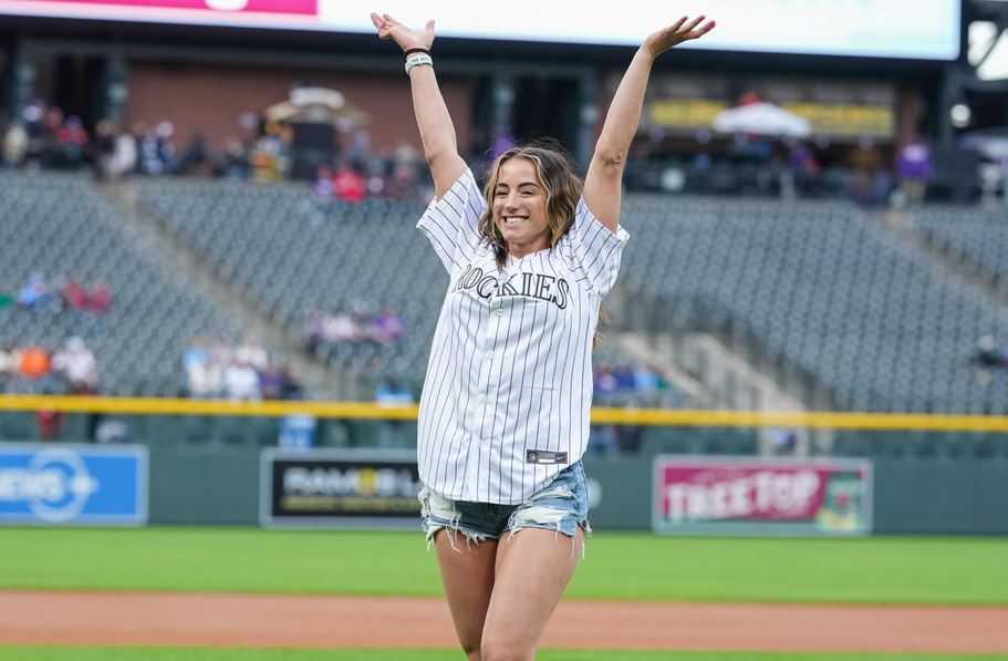 May 20, 2025- Maycee Barber, the UFC fighter at the MLB game between the Colorado Rockies vs Philadelphia Phillies on May 19, 2025, Image Credits:- Instagram/@ufc @rockies