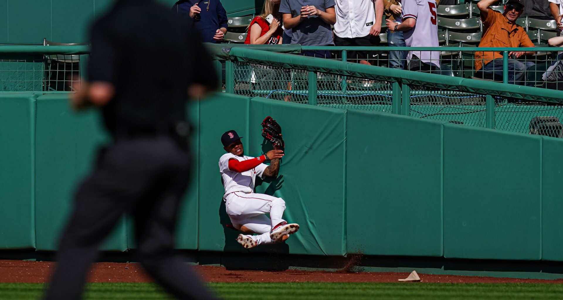 Ceddanne Rafaela Channels Forgotten Red Sox Star With Web Gem