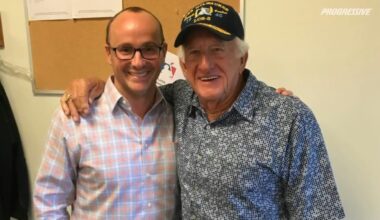 Cory Provus pays tribute to former partner Bob Uecker