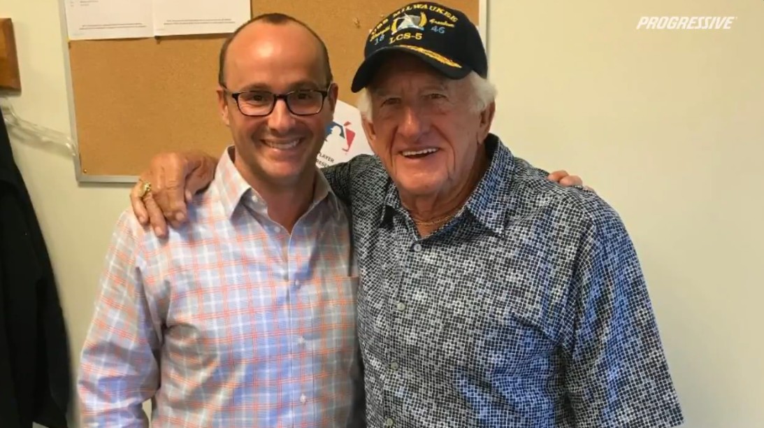 Cory Provus pays tribute to former partner Bob Uecker