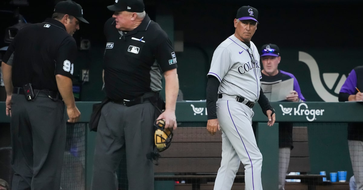 Prior to series vs. Texas Rangers in Arlington, Colorado Rockies fire manager Bud Black