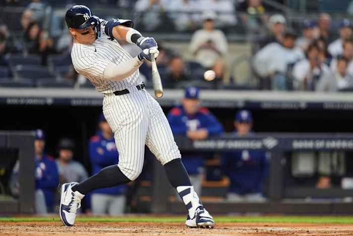 Judge homers late and Yankees beat Rangers 5-2 behind Warren and Rice