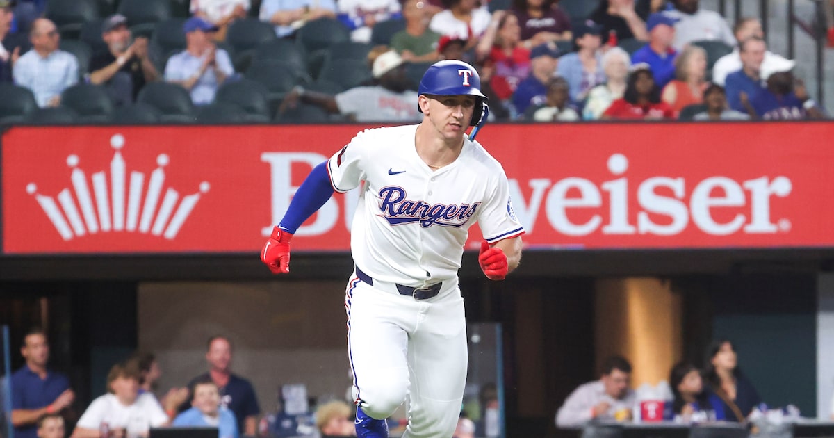 Wyatt Langford’s power-speed combination blossoming in second year with Texas Rangers