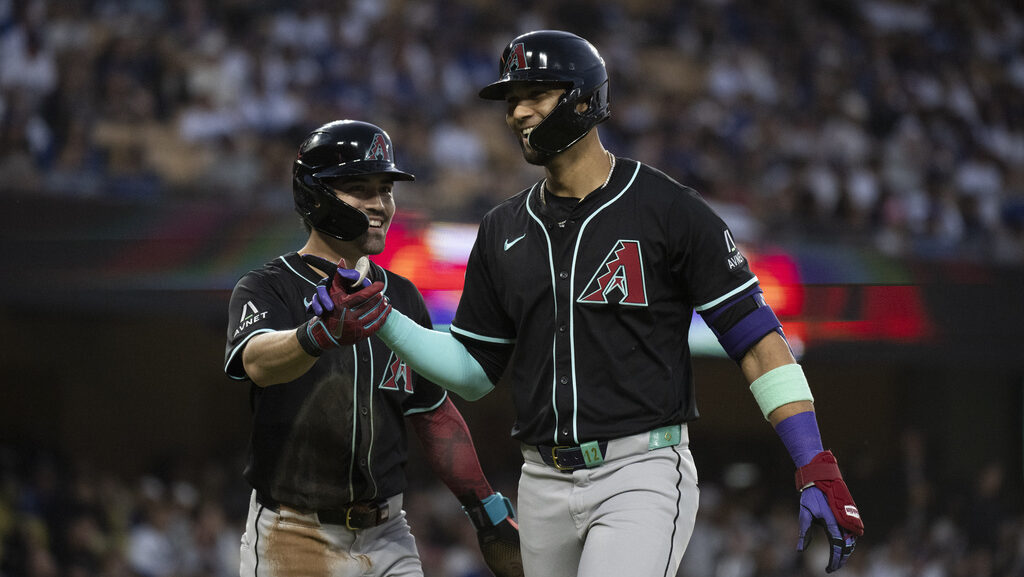 Arizona Diamondbacks' Corbin Carroll...