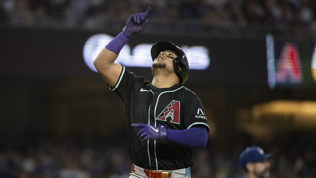 Arizona Diamondbacks' Gabriel Moreno...