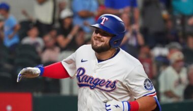 ‘Confident, more relaxed’ Jake Burger debuts in Rangers-Astros rivalry with clutch homer