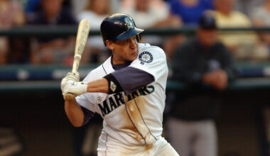 Seattle Mariners Bret Boone Texas Rangers...