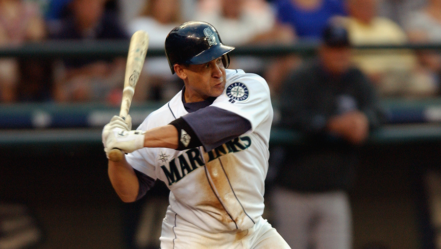 Seattle Mariners Bret Boone Texas Rangers...