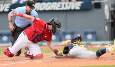 Guardians surrender seven late runs in 9-5 loss to Milwaukee